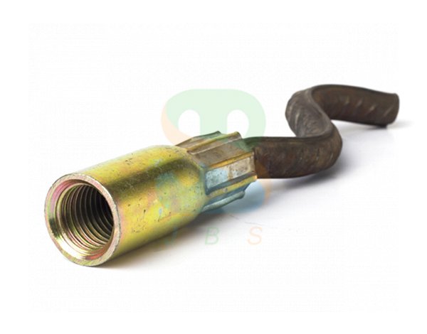 彎型螺紋鋼扣壓管L